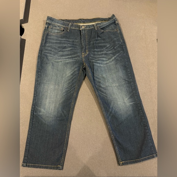 Levi's Other - Levi Strauss & Co Men’s Jeans W38 L25 Hemmed Dark Wash Denim